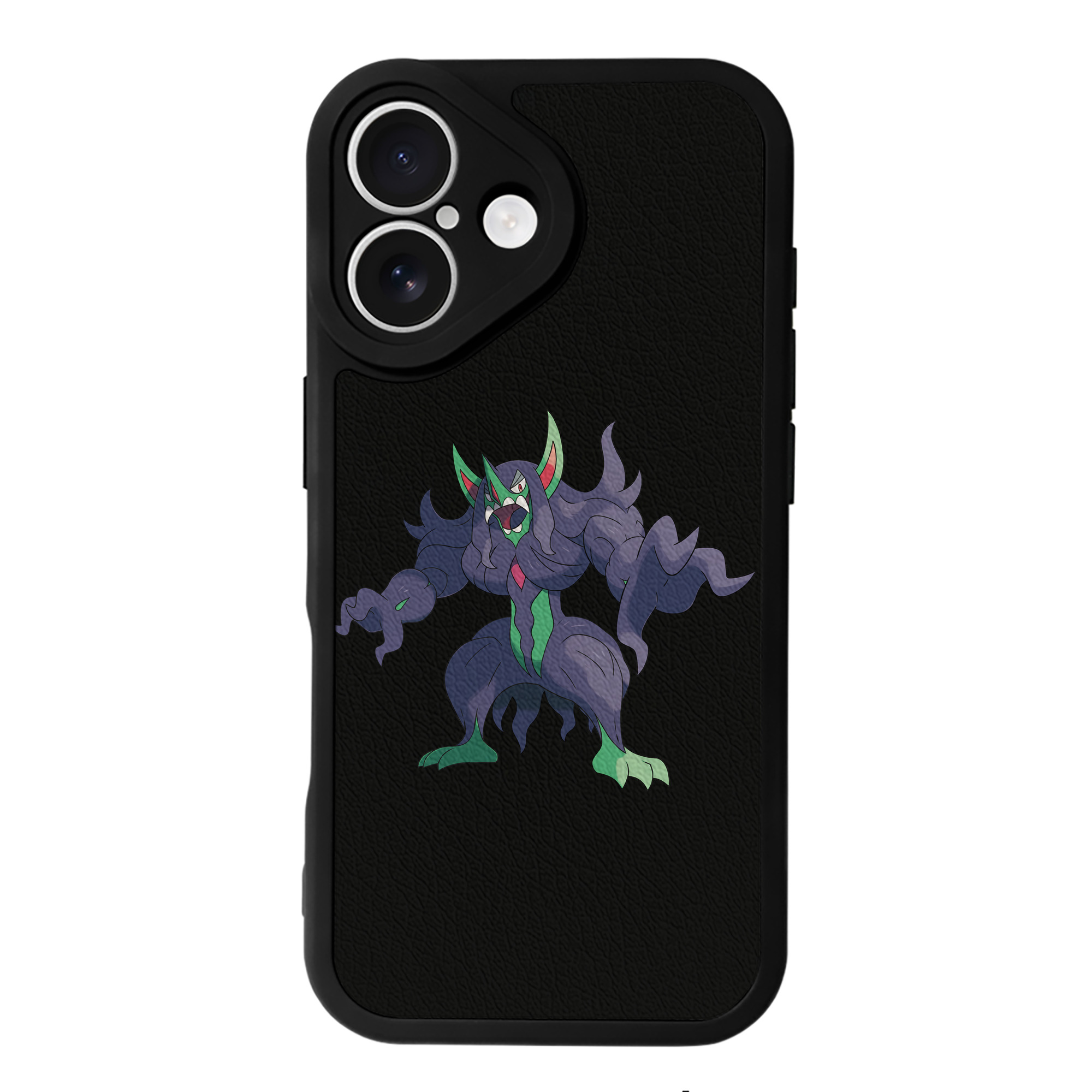 （画像用） ポケットモンスター Pokémon 【iPhone 16シリーズ対応】シリコンスマホケース（レザー調） 材質：シリコン
